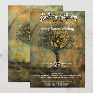 Verwurzeltes Licht | Tree of Life Design Einladung