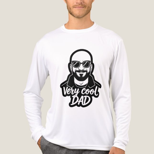 Very Cool Dad Tri-Blend Shirt (Vorderseite)