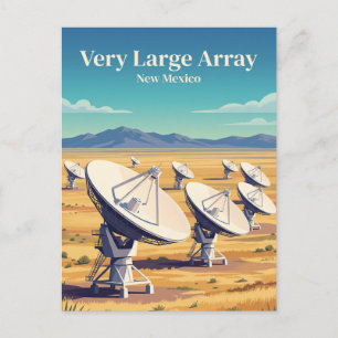 Very Large Array New Mexico Postkarte