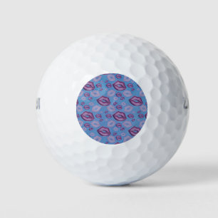Very Periwinkle Kisses Lips in Shades of Lila Golfball