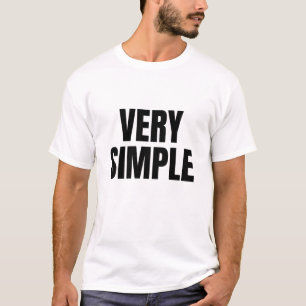 VERY SIMPLE (Dark) T-Shirt
