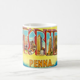 Very Vintage Pittsburgh Greeting  Kaffeetasse