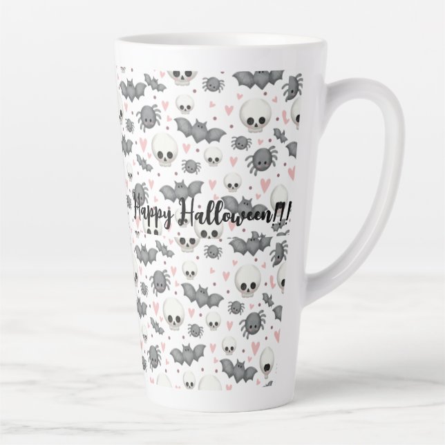 Verzaubernde Halloween-Latte-Tasse Milchtasse (Rechts)