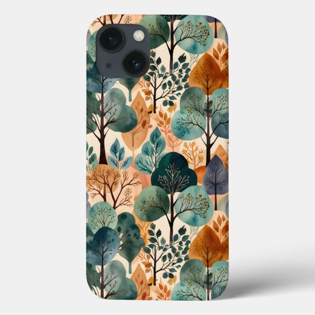 Verzaubernde Herbstbäume Case-Mate iPhone Hülle (Rückseite)