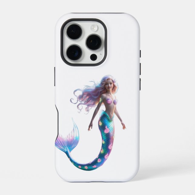 Verzaubernde Meerjungfrau iPhone Hülle (Rückseite)