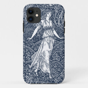 Verzaubernde Waldfee im Stil von William Morris Case-Mate iPhone Hülle
