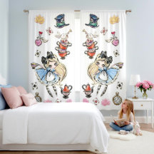 Verzauberndes Alice-Wunderland-inspiriertes Skizze