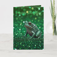 Verzauberndes Erwachen: Der grüne Funkel-Frosch 