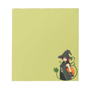 Verzauberndes Halloween Notizblock