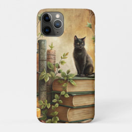 Verzauberte Bibliothek der schwarzen Katze Case-Mate iPhone Hülle