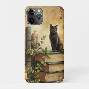 Verzauberte Bibliothek der schwarzen Katze Case-Mate iPhone Hülle