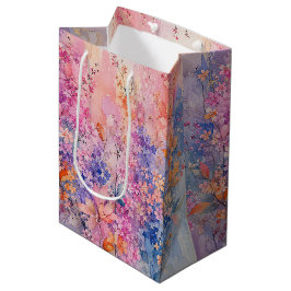 Verzauberte Blumenwiese Mittlere Geschenktüte