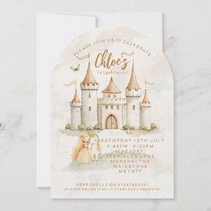 🏰 ✨ verzauberte Burgprinzessin Einladung zum 1. G