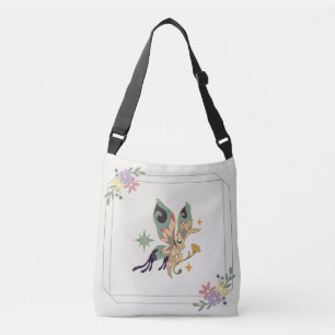Verzauberte Butterfly-Blumen Tragetaschen Mit Langen Trägern