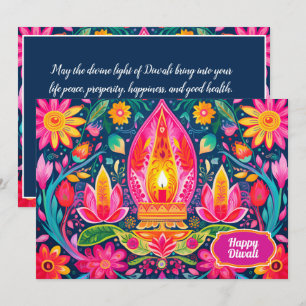 Verzauberte Diwali-Gärten Karte