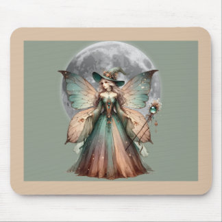 Verzauberte Fairy Witch Mousepad