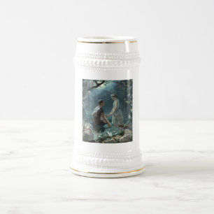 Verzauberte Fantasie Welt Ein Sommernachtstraum Bierglas