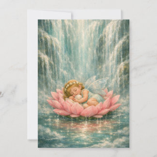 Verzauberte Feen-Baby-Shower-Einladung Save The Date