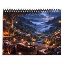 Verzauberte gotische Gärten 2027 Wandkalender
