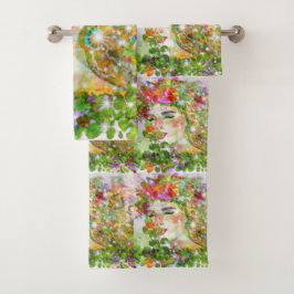 Verzauberte Göttin Badhandtuch Set