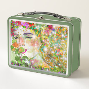 Verzauberte Göttin Metall Brotdose