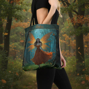 Verzauberte Herbstfee-Erntedank-Fantasie-Kunst