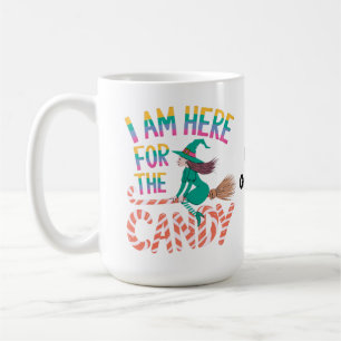 Verzauberte Hexenbrühe Herbstkessel Kunst Gruselig Kaffeetasse