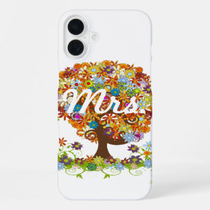 Verzauberte Hochzeit mit Seitenzweig im Wald iPhone 16 Plus Hülle