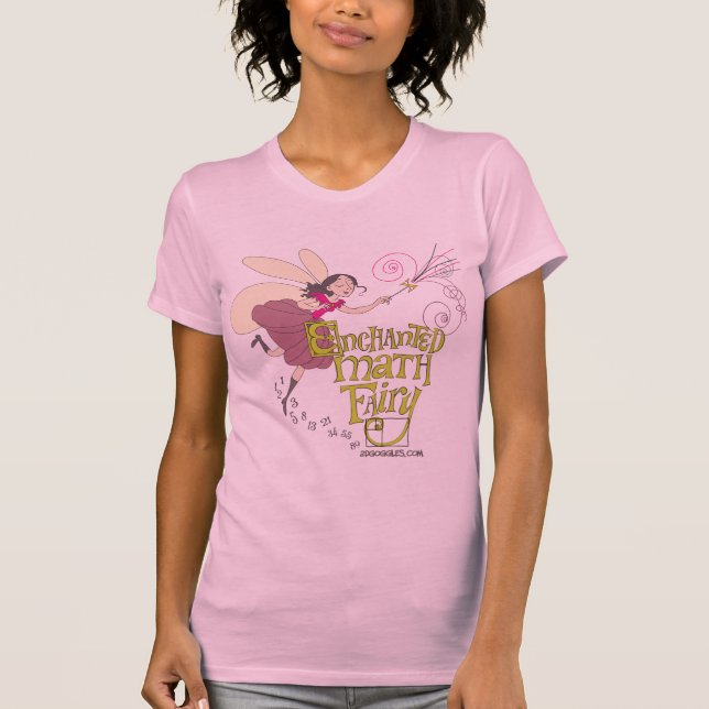 Verzauberte Mathe-Fee T-Shirt (Vorderseite)