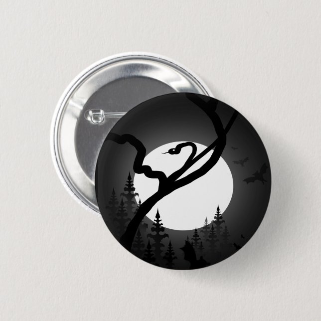 verzauberte Nacht Button (Vorne & Hinten)
