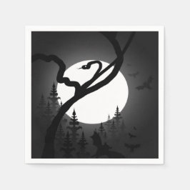 verzauberte Nacht Serviette