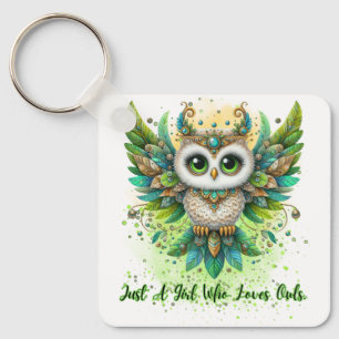 verzauberte Owl Queen Schlüsselanhänger