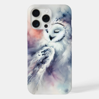 Verzauberte Schneeauge in Wasserfarbe iPhone 15 Pro Max Hülle