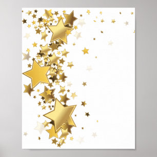 Verzauberte Sterne Poster