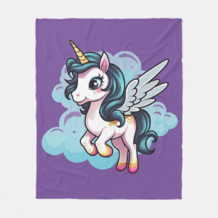 🌈 "Verzauberte Träume" Einhorn Fleece Blanket 🦄