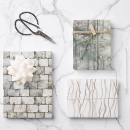 Verzauberte Traumziegel Geburtstag Geschenkpapier Set