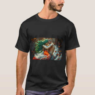 Verzauberte Umarmung unter Wasser T-Shirt
