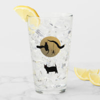 Verzauberte Vollmond-Glas-Tasse