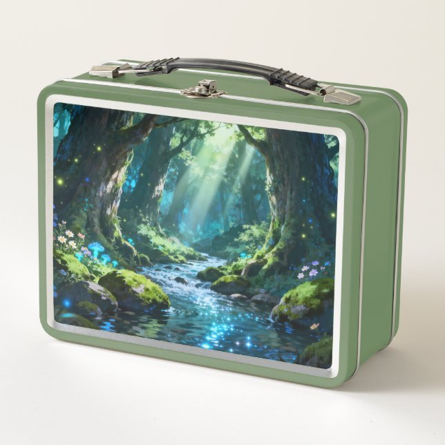 Verzauberte Wald Lunchbox (Vorderseite)