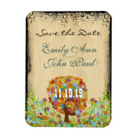 Verzauberte Waldhochzeit retten das Datum