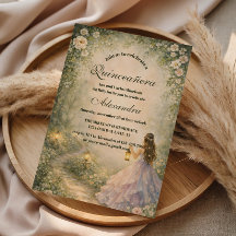 Verzauberte Waldprinzessin Quinceañera