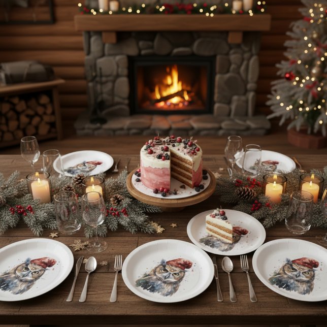 Verzauberte Winterschüssel, Brauch Pappteller (Von Creator hochgeladen)