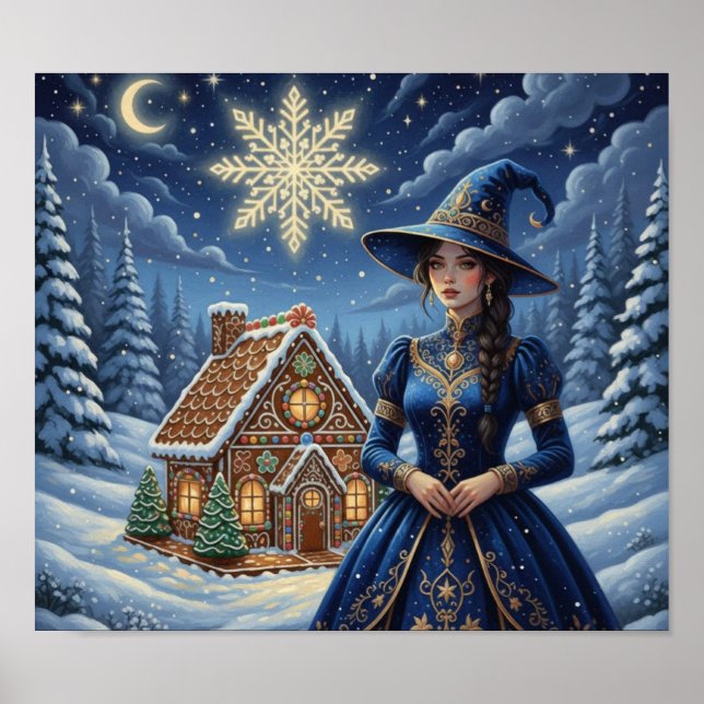VerzauberteBlaueHexe Poster (Vorne)