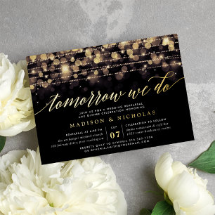 Verzauberter Abend   Abendessen Probe Folieneinladung