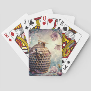 Verzauberter Bienen-Garten Fantasy (10) Spielkarten