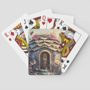 Verzauberter Bienen-Garten Fantasy (8) Spielkarten