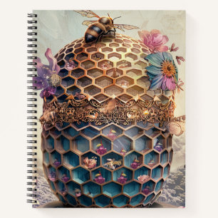 Verzauberter Bienengarten Fantasy (12) Notizbuch