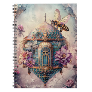 Verzauberter Bienengarten Fantasy (2) Notizblock