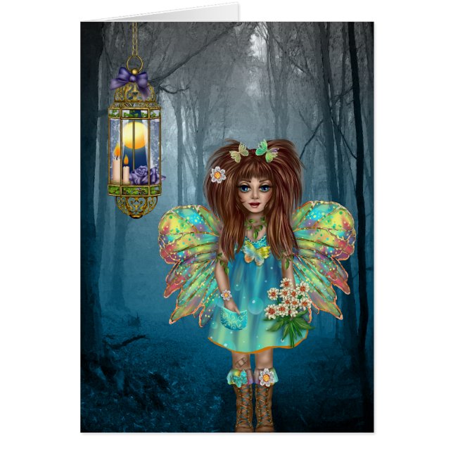 Verzauberter Fee-und Blumen-jeder Anlass (Vorne)