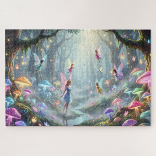 Verzauberter Feenwald-Puzzle Puzzle